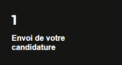 Envoi de votre candidature - Institut de coaching Technologia
